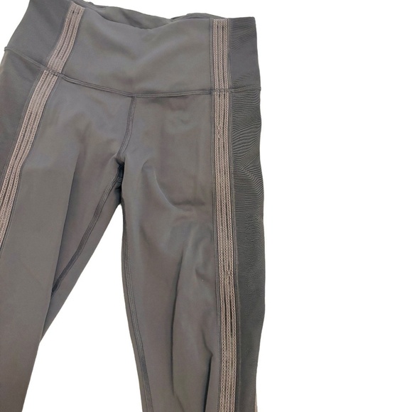 LULULEMON Power Lines Pant *28" Titanium / Dark Chrome SZ 6 - Picture 8 of 9